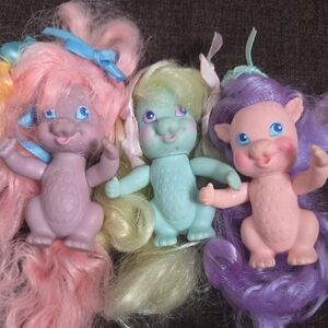 Vintage CURL DRAGONS- Lady Lovely Locks
